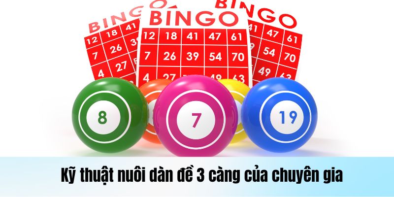 Dàn Đề 3 Càng: Phương Pháp Nuôi Lô Chuẩn, Ăn Ngay Độc Đắc 3 Kỹ thuật nuôi lô 3 càng của chuyên gia